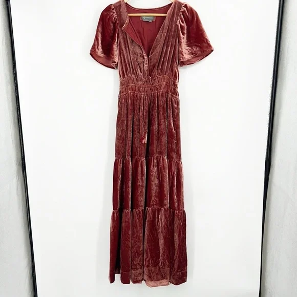 maxi dress with waist tie Tiered Tube Maxi Dress W/ Waist Tie White / Medium